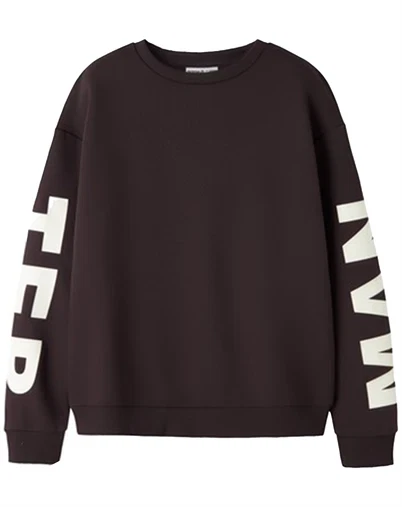 Name It - NKFNokki Sweatshirt - Chocolate Plum